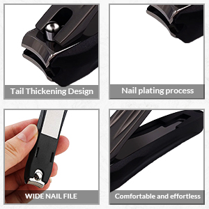 Built-in Nail Filer