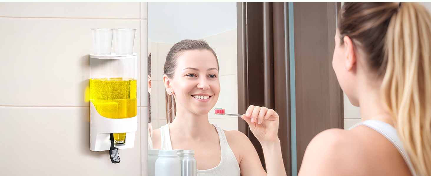 Automatic Mouthwash Dispenser