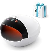 ALLJOY Roller Kneading Hand Massager for Arthritis, Cordless Electric with Heat and Compression -...