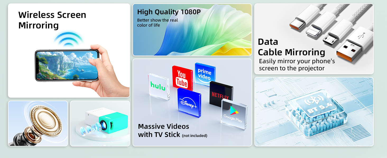 wepvo wifi projector