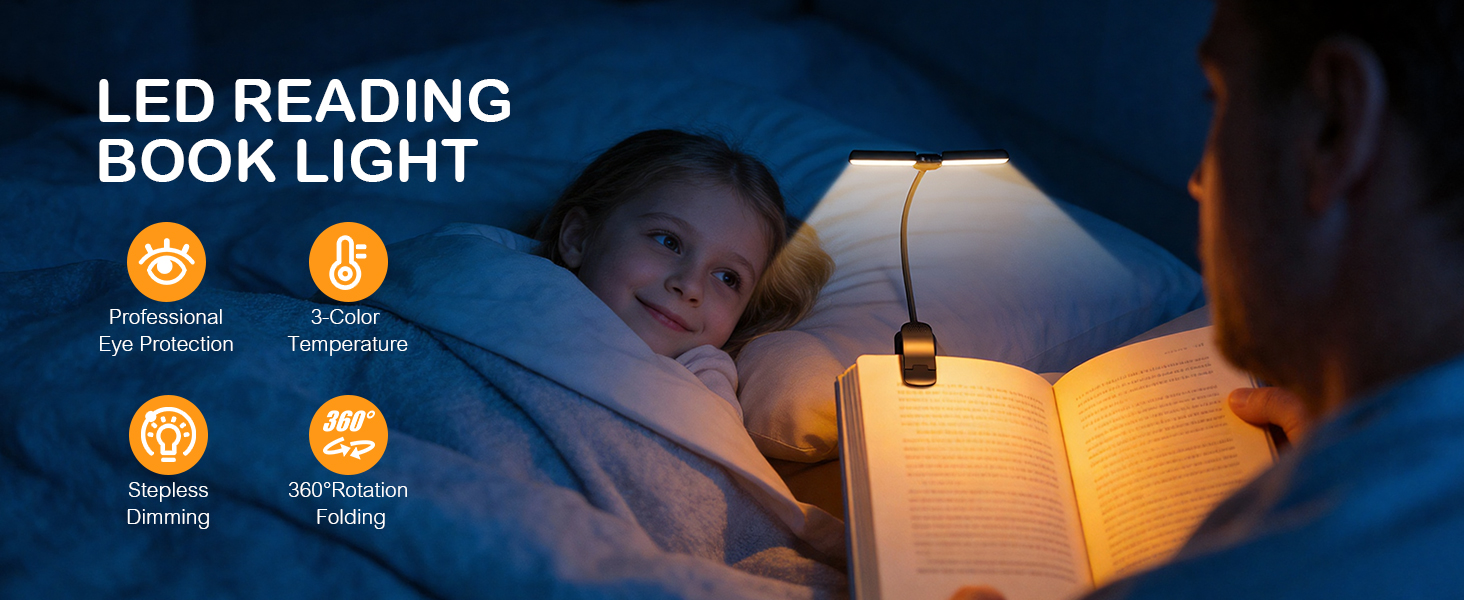LED Reading Book Light