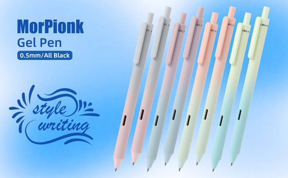 MorPionk Gel Pens
