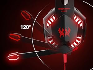 120 degree adjustable microphone