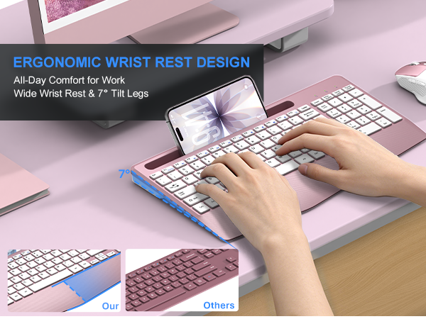wireless keyboard mouse combo