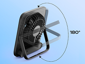 foldable desk fan
