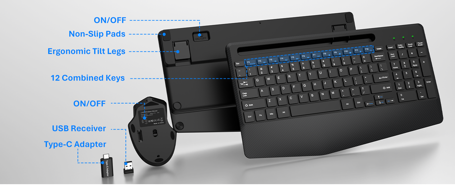 mouse and keyboard combo