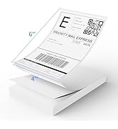 RONGTA 4x6 Thermal Labels, Fanfold Shipping Label Compatible with Thermal Printers,Clear Printing...