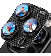 Uyiton for iPhone 16 Pro Max/16 Pro/14 Pro Max/14 Pro Camera Lens Protector - [Not Easy to Break]...