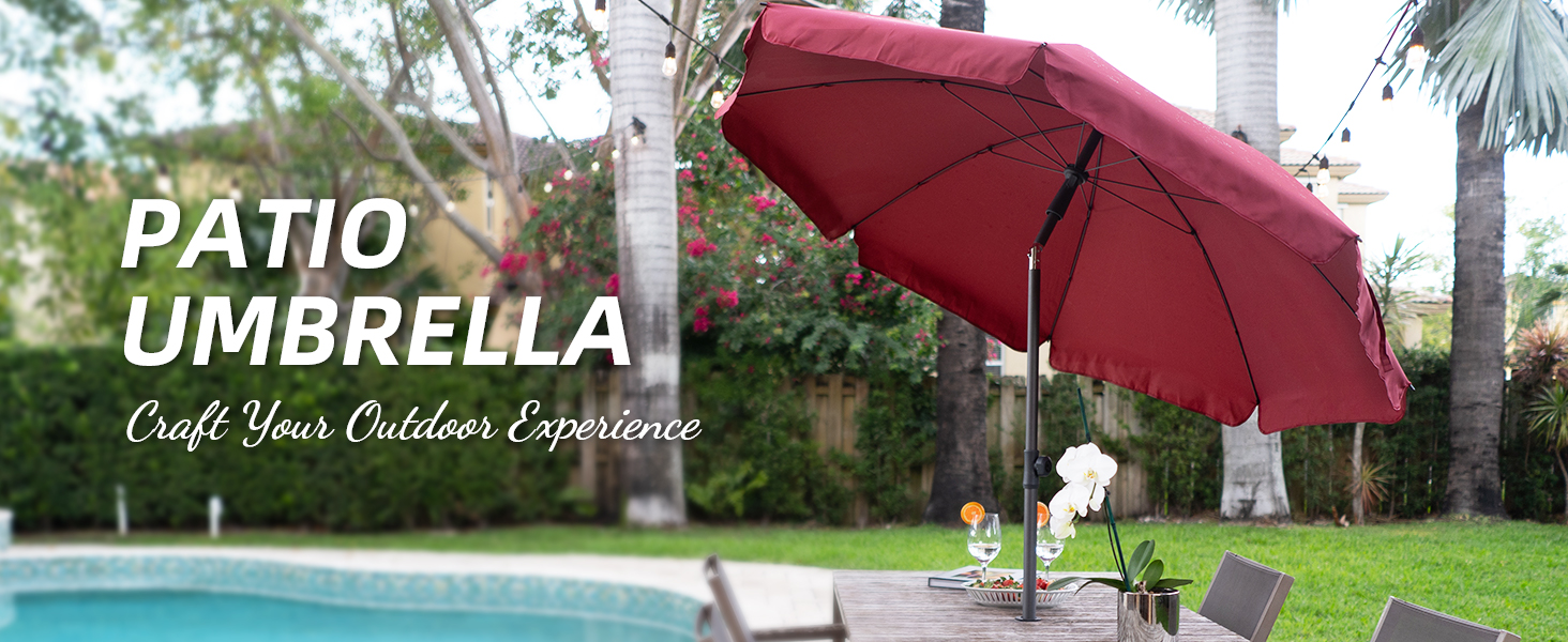6 ft patio umbrella