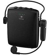 WinBridge Bluetooth Voice Amplifier for Teachers, Wireless Voice Amplifier with Bluetooth Headset...