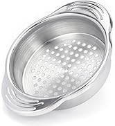 WishDirect Tuna Strainer Press, Tuna Can Strainer Food-Grade Stainless Steel Canning Colander for...