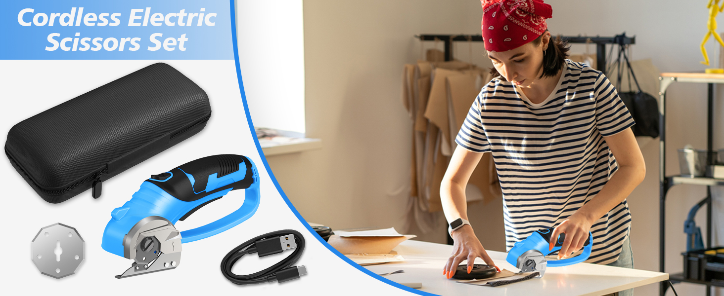 Cordless Electric Scissors