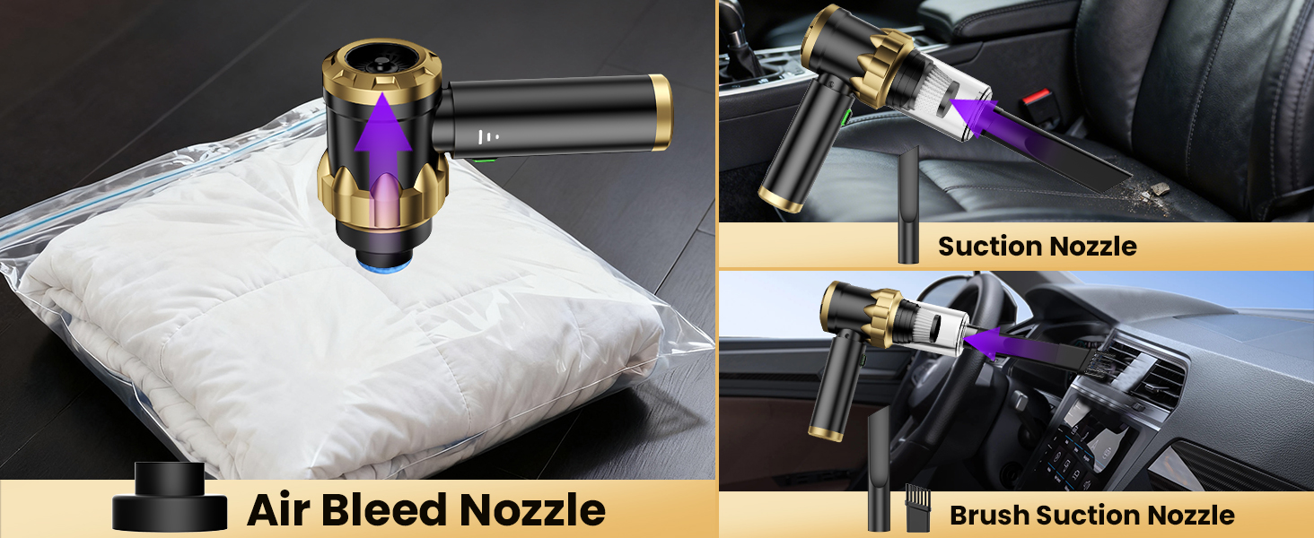 Car Vacuum Portable Cordless