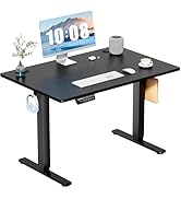 DUMOS 40 Inch Electric Standing Desk Height Adjustable, Sit to Stand Up Computer Workstations Wor...