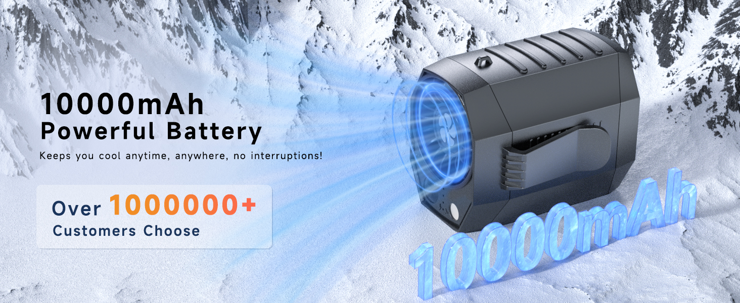 rechargeable fan portable