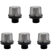 288716, 5 Pack,3/4" Inlet Suction Strainers Fit for Airless Paint Sprayer X7/LTS17,X5/LTS15,ProX9...