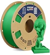 OVERTURE PLA Plus (PLA+) Filament 1.75mm PLA Professional Toughness Enhanced PLA Roll, 1kg Spool ...