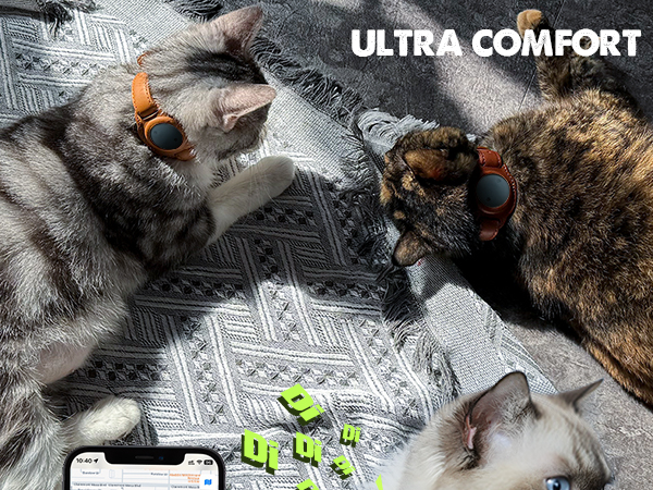 cat collar tracker gps collar for cats tracking collar for cats airtag cat collar