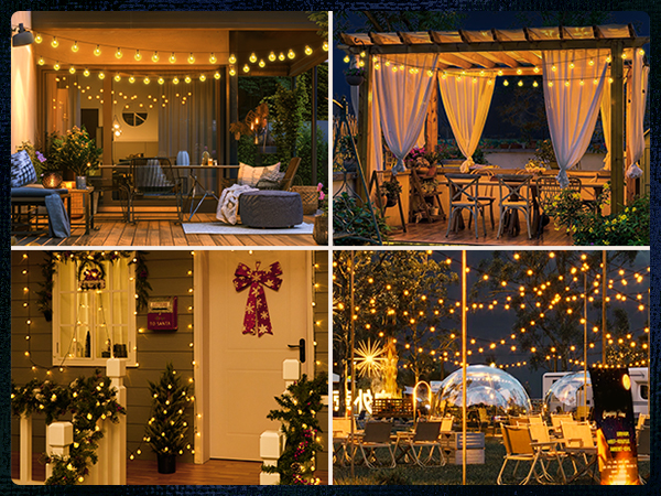Outdoor String Lights Solar