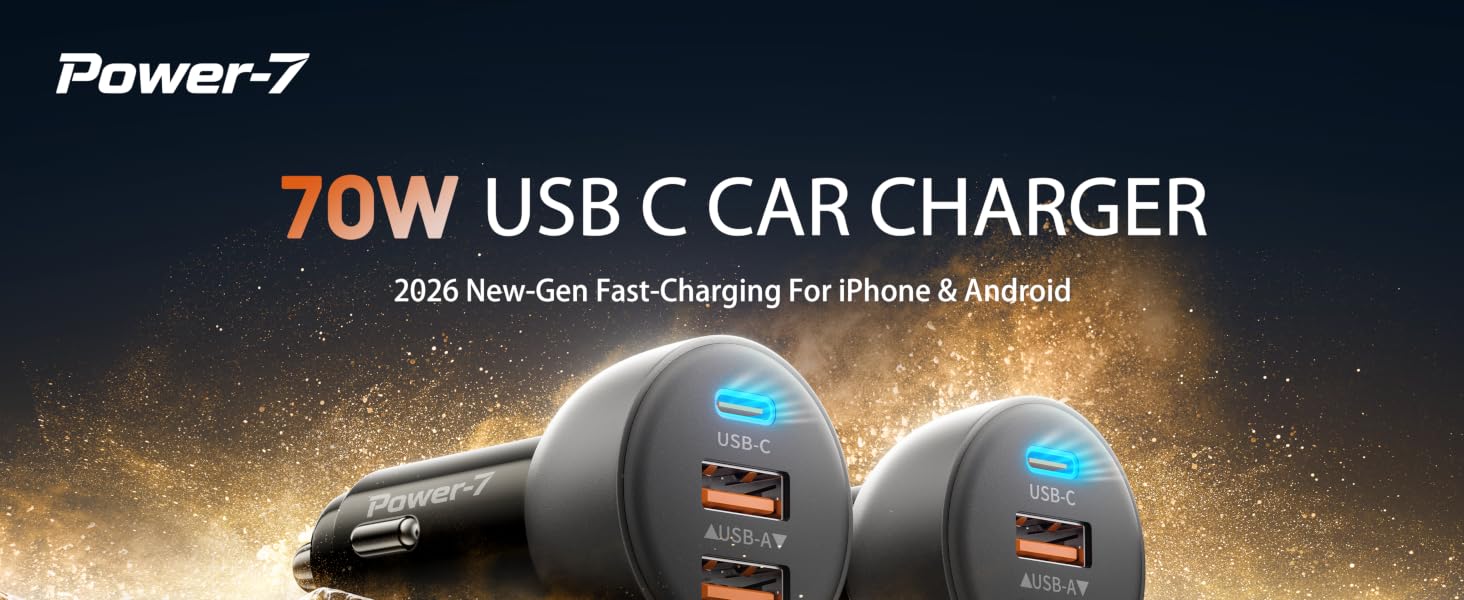 USB C CAR CHARGER