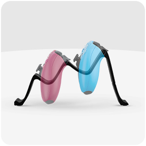 Dual Game Controller Holder For Desks - Suitable for PS5, XBOX, SWITCH, Retro &amp; Legacy Gamepads