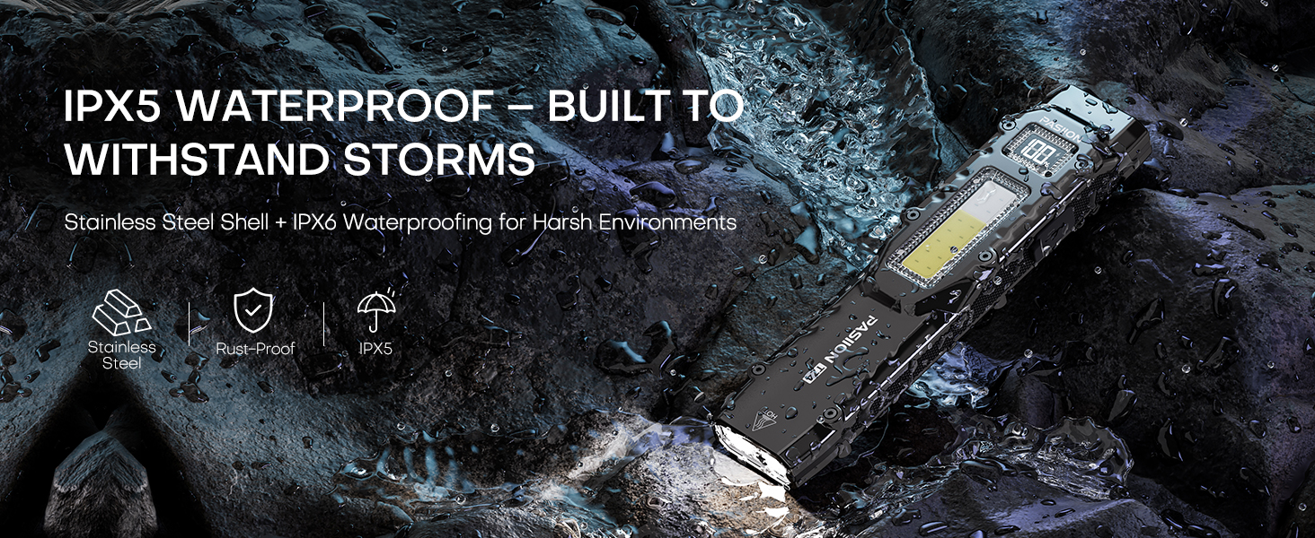 flat flashlight rechargeable