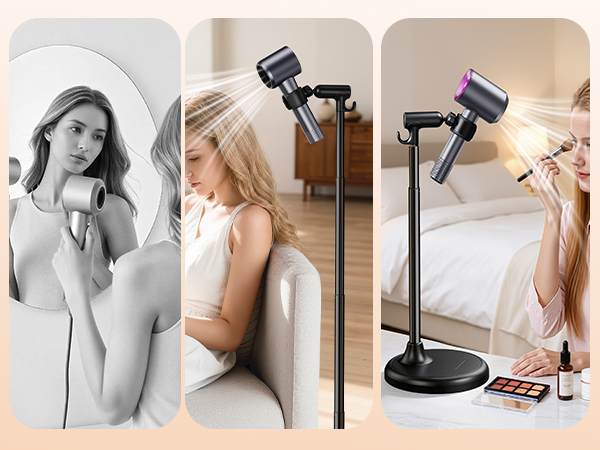 Hands Free Hair Dryer Holder