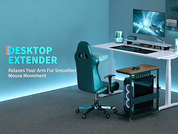 computer stand for floor