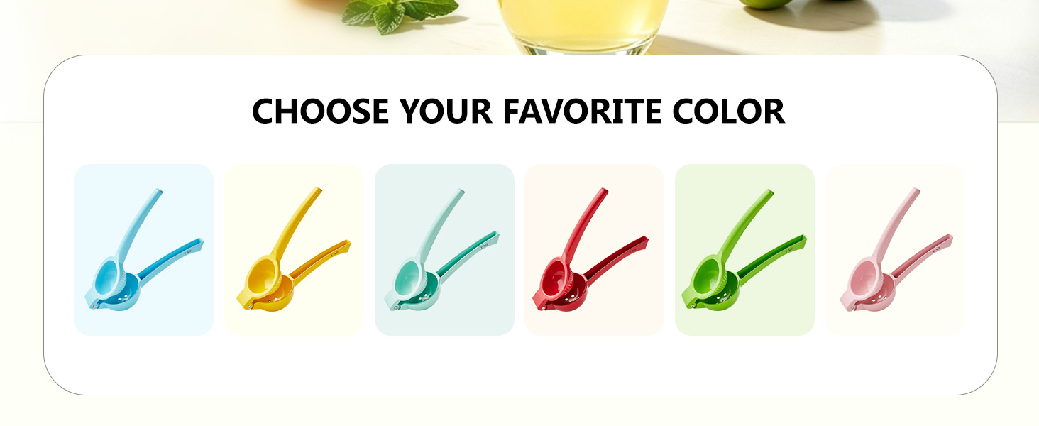 6 COLORS/BLUE/YELLOW/SEAFOAM/RED/GREEN/PINK