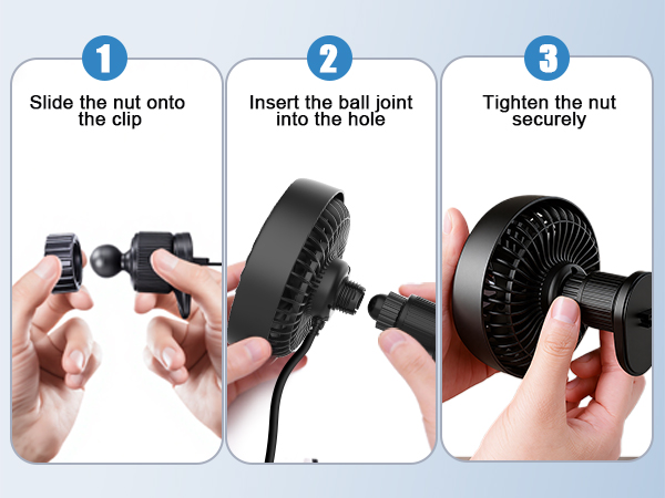 mini fan for car