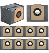 Hoxxu 10 Pack 2.5L Large Vacuum Dust Bags for Eufy X10 Pro Omni Robot Vacuum Self-Empty Station, ...