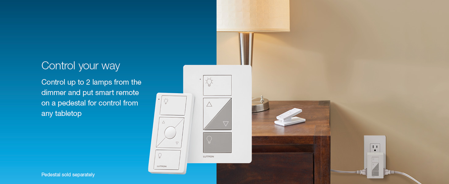 lamp dimmer controls 2 lamps