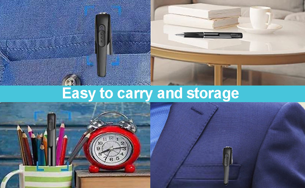easy to carry the pen camera