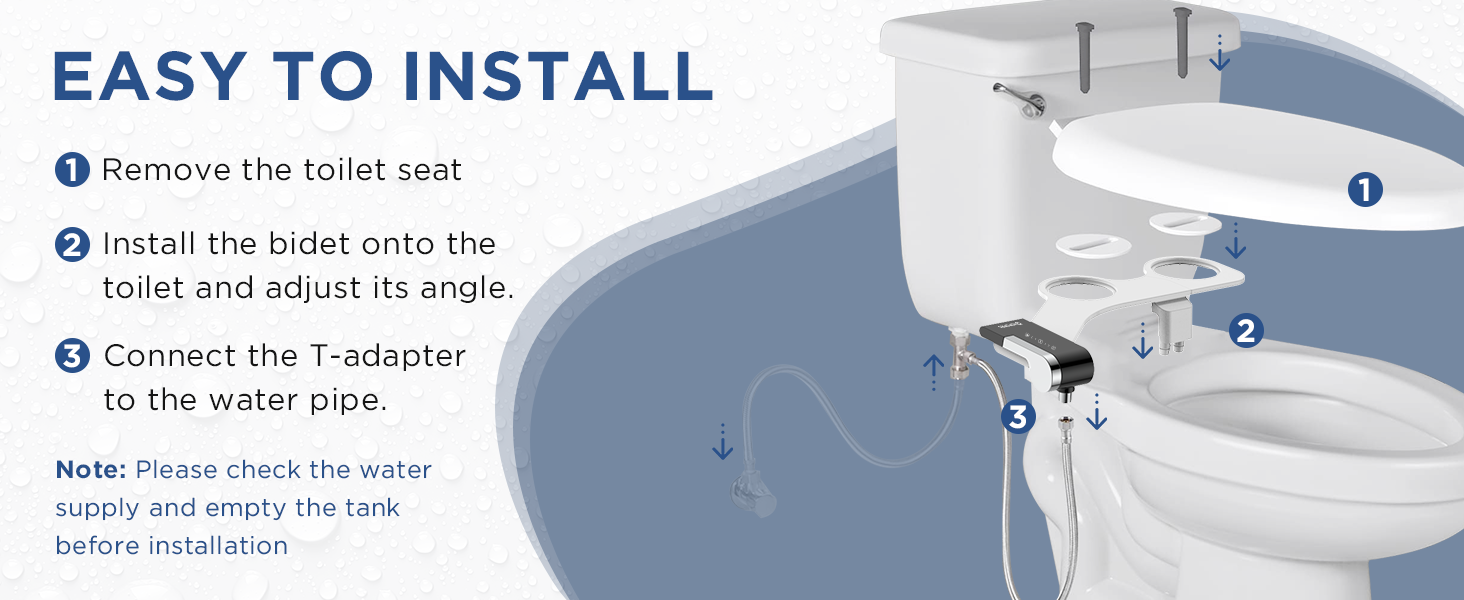 bidet attachment