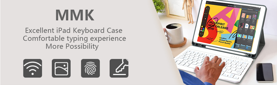 iPad 8th generation keyboard case