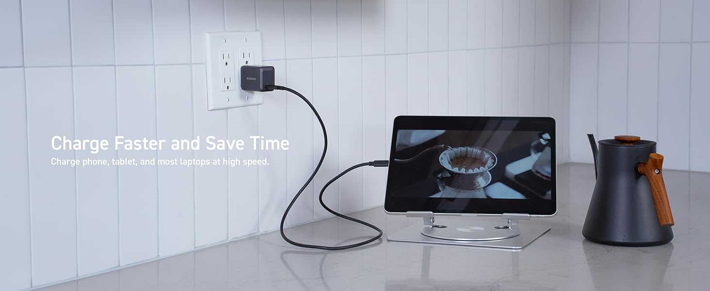 Elecom Wall Charger 65 watt 1 Port