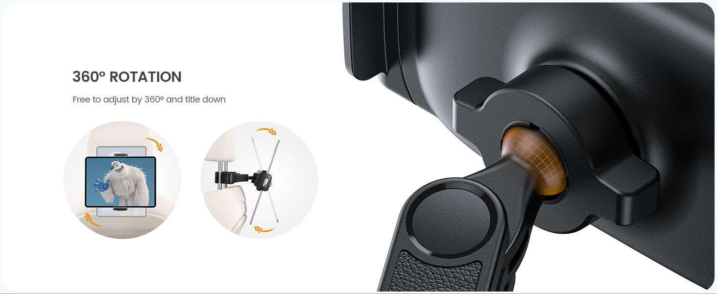 car tablet mount for back seat