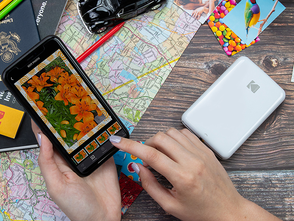 kodak step printer zink editing app