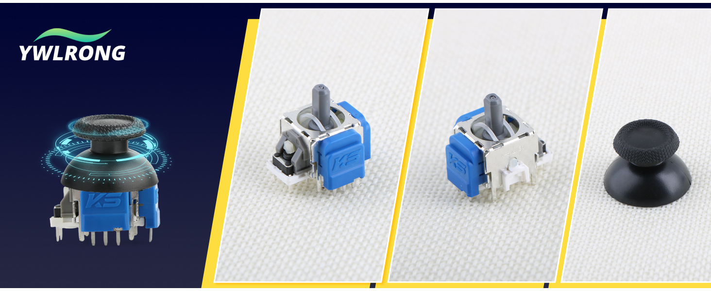 TMR Electromagnetic Joysticks for PS5