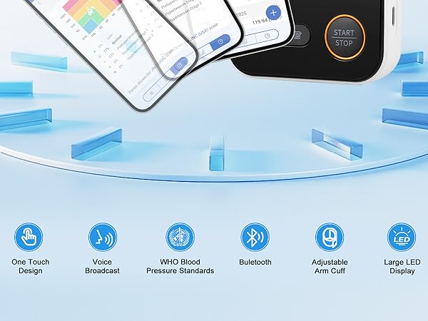 Blood Pressure Monitor for Home Use