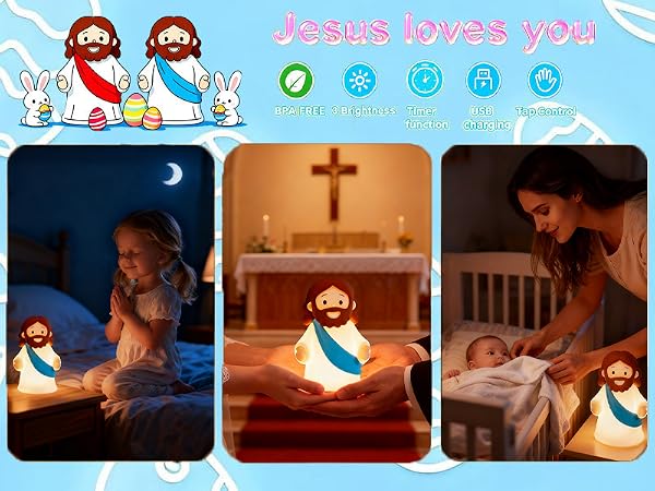 Jesus Night Light