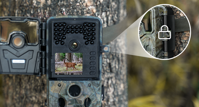 Hunting camera can be used for wildlife monitoring home security property surveillance farm burglar