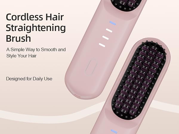 cordless hair brush