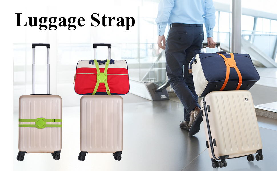 Luggage Straps Bag Bungees for Add a Bag Easy to Travel