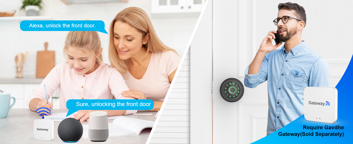 bedroon door lock fingerprint