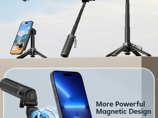 magnetic phone tripod