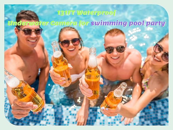 waterproof action camera