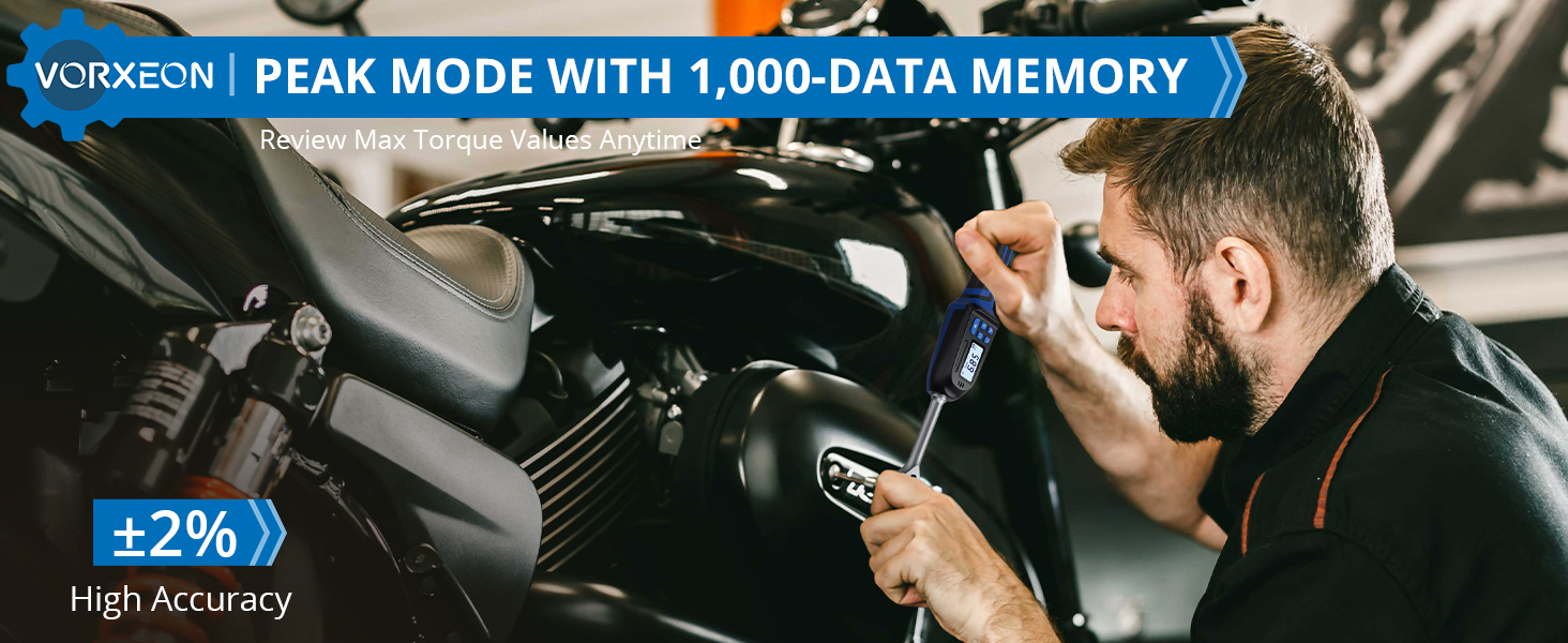 Torque Wrench Precision 2%