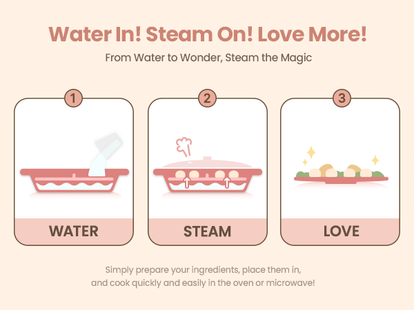 silicone steamer tray