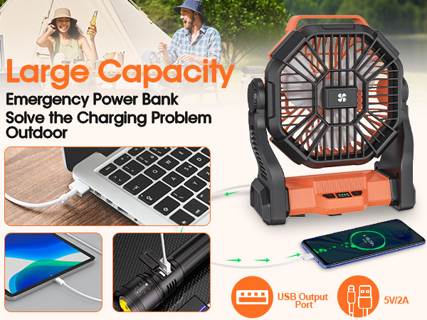 Camping Fan Cooling Fan Summer Fan